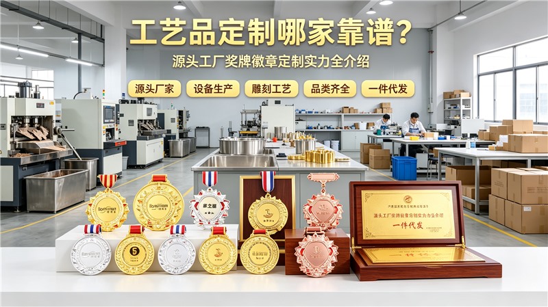 工艺品定制哪家靠谱？源头工厂奖牌徽章定制实力全介绍