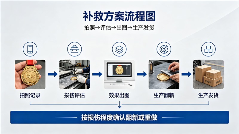 奖牌破损怎么办？荣誉奖牌受损补救方案与源头厂家推荐