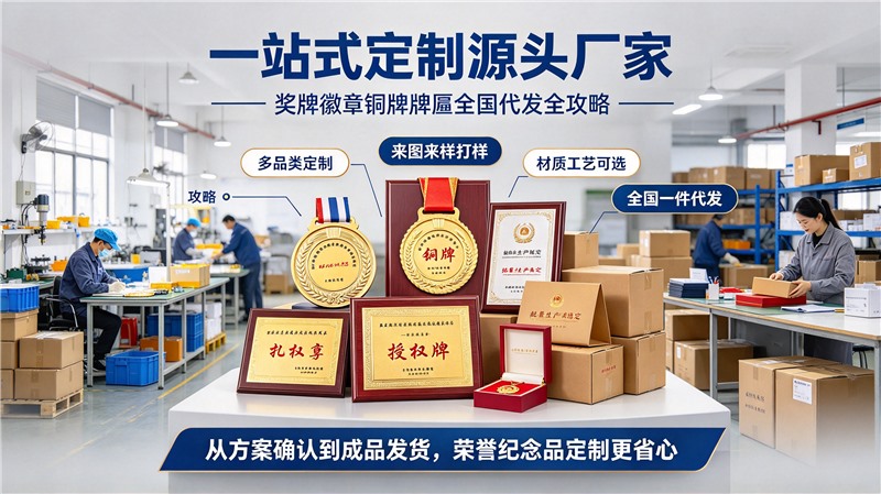 一站式定制源头厂家：奖牌徽章铜牌牌匾全国代发全攻略