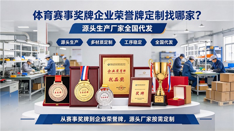 体育赛事奖牌企业荣誉牌定制找哪家？源头生产厂家全国代发