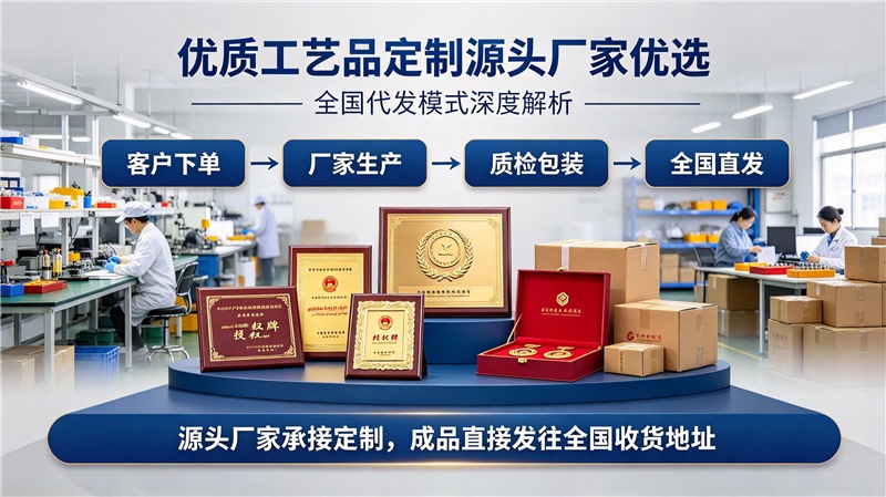 优质工艺品定制源头厂家优选：全国代发模式深度解析